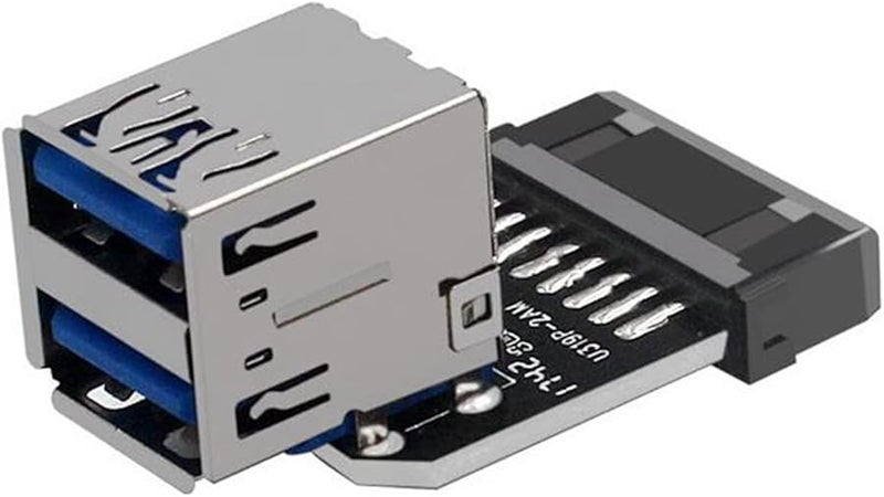 لوحة الأم 20 دبوس إلى محول مزدوج منفذ USB 3.0 موصل رأس PH21 - Image 4